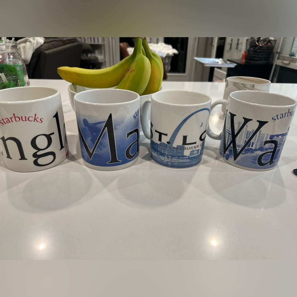 Starbucks mugs